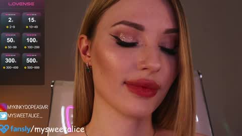 Snapshot of my__sweet__alice chatting on December 25, 2024, 9:54 pm mysweetalice online show from December 25, 2024, 9:54 pm