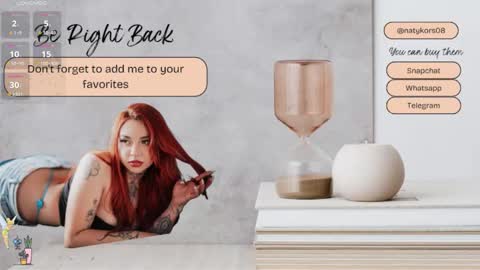 Sofia  IG Natykors08 online show from December 19, 2025, 6:15 pm