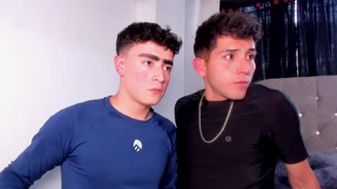 Snapshot of naughtysalomon chatting on April 9, 2026, 8:58 pm Salomon and Andy online show from April 9, 2026, 8:58 pm