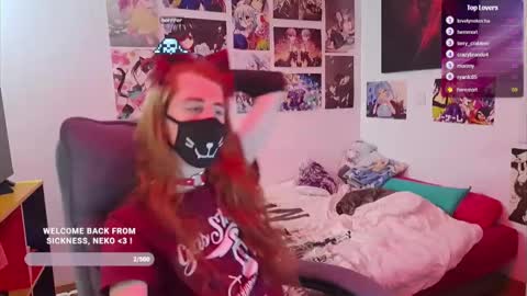 Snapshot of neko_nyaaa chatting on January 15, 2026, 2:21 pm Neko online show from January 15, 2026, 2:21 pm