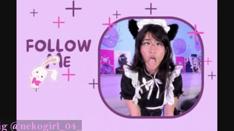 Snapshot of nekogirl_04_ chatting on April 22, 2026, 4:48 am Nekogirl . online show from April 22, 2026, 4:48 am