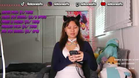 nekoxwaifu online show from February 9, 2026, 10:03 pm