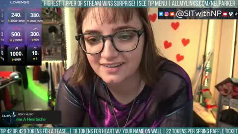 Snapshot of nelparker chatting on February 22, 2025, 5:34 am Nel Parker online show from February 22, 2025, 5:34 am