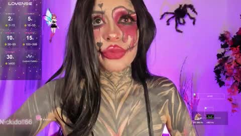 Snapshot of nicki_1 chatting on October 31, 2025, 5:30 am Help me reach 100 thumbs up online show from October 31, 2025, 5:30 am