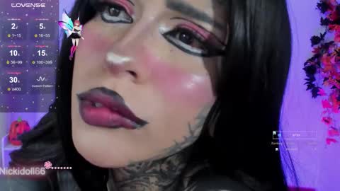 Snapshot of nicki_1 chatting on November 2, 2025, 6:38 am Help me reach 100 thumbs up online show from November 2, 2025, 6:38 am