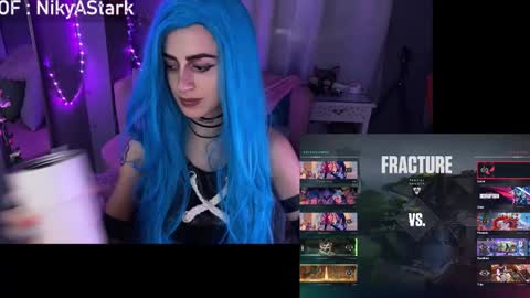 Snapshot of nikyastark chatting on February 20, 2026, 10:43 pm Niky A Stark online show from February 20, 2026, 10:43 pm