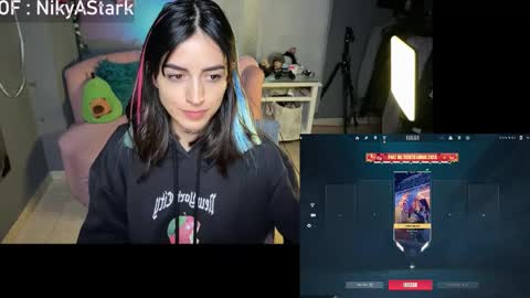 Snapshot of nikyastark chatting on February 25, 2026, 6:01 am Niky A Stark online show from February 25, 2026, 6:01 am