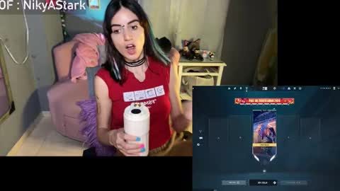 Snapshot of nikyastark chatting on February 26, 2026, 11:09 am Niky A Stark online show from February 26, 2026, 11:09 am