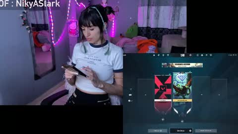 Snapshot of nikyastark chatting on May 1, 2026, 10:31 am Niky A Stark online show from May 1, 2026, 10:31 am