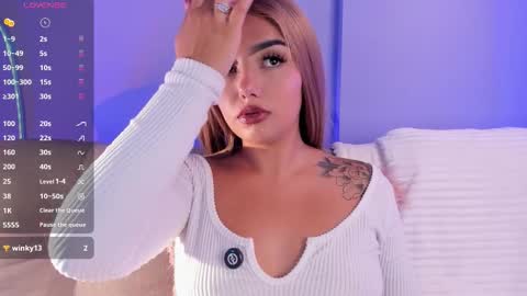 Snapshot of ninaangel6 chatting on March 13, 2026, 1:29 pm Nina Angel online show from March 13, 2026, 1:29 pm