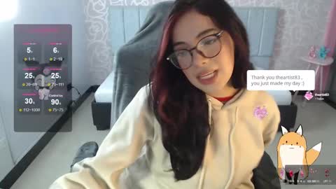 Snapshot of ninfa_ch chatting on December 29, 2024, 11:29 am Ninfa online show from December 29, 2024, 11:29 am