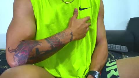 Nicolas Muscle online show from March 12, 2025, 11:22 pm