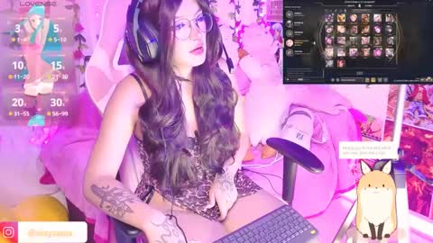 Nixy Sama online show from September 18, 2025, 1:18 am