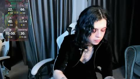 Snapshot of noellegothicshadow chatting on April 16, 2026, 11:07 pm Elly online show from April 16, 2026, 11:07 pm