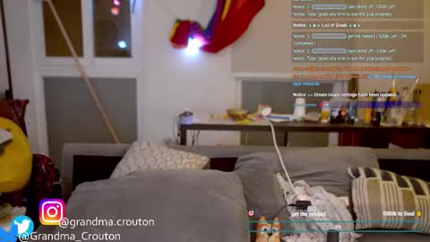 Snapshot of noreallyilikepeanuts chatting on February 15, 2026, 1:35 am Ariane online show from February 15, 2026, 1:35 am