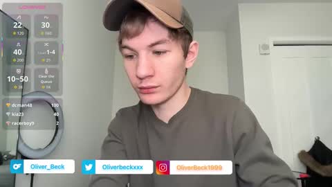 Oliver Beck online show from January 12, 2026, 6:57 pm