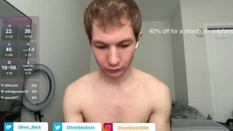 Oliver Beck online show from May 1, 2026, 6:56 pm