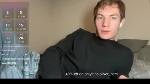 Oliver Beck online show from May 6, 2026, 2:19 am