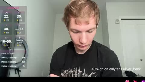 Oliver Beck online show from May 7, 2026, 7:19 pm