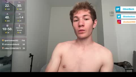 Oliver Beck online show from June 7, 2026, 6:55 pm