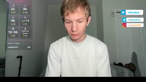 Oliver Beck online show from June 12, 2026, 2:49 pm