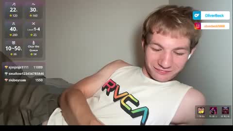 Oliver Beck online show from July 30, 2026, 3:16 am