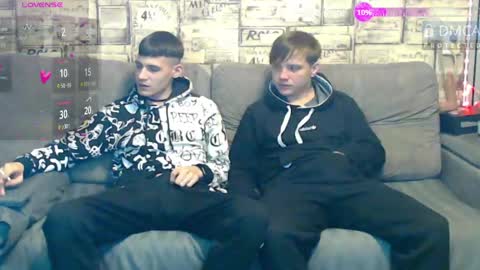Max tall dark-haired guy with tattoos and Phil blond-haired online show from April 15, 2026, 1:12 am