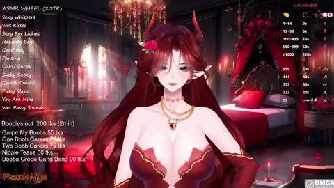Succubus Nyx online show from February 10, 2025, 2:41 am