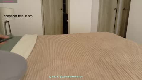 Paula Andrea online show from March 8, 2026, 6:50 am