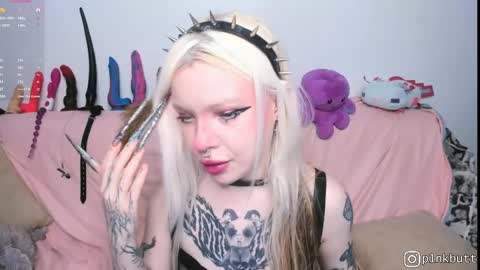 Snapshot of pinkslobber chatting on May 30, 2026, 4:09 am Helen Goat online show from May 30, 2026, 4:09 am