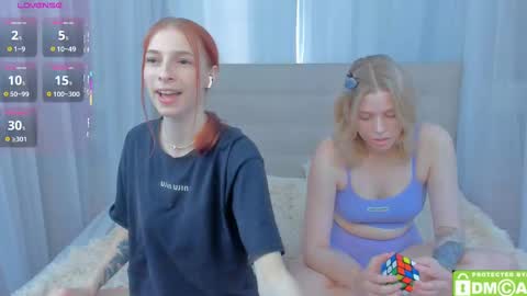  HERES SILVIA AND OlIVIA  WELCOME EVERYONE LOVENSE DOMI REACT TO YOUR TIPS LETS MAKE A GREAT SHOW TOGETHER  online show from March 11, 2025, 12:17 pm