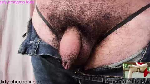 HAIRY GOD online show from March 12, 2026, 11:00 pm