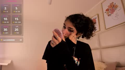 Snapshot of puffy_hearth chatting on October 1, 2025, 7:20 pm Puffy  online show from October 1, 2025, 7:20 pm