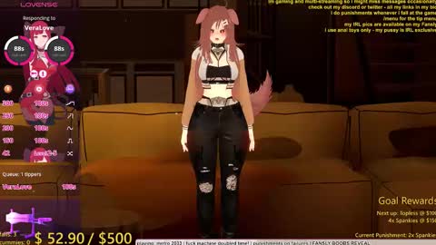 Snapshot of puppyinu chatting on October 17, 2025, 9:50 pm Inuyama Wanko online show from October 17, 2025, 9:50 pm