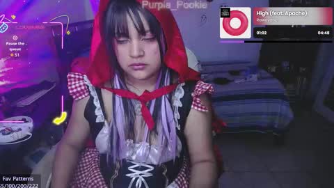 Snapshot of purple_pookie chatting on October 28, 2025, 2:59 am Sofia online show from October 28, 2025, 2:59 am