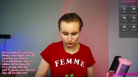Cherry  Miss Cherry online show from May 3, 2026, 4:02 pm