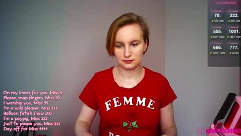 Cherry  Miss Cherry online show from June 12, 2026, 2:05 pm