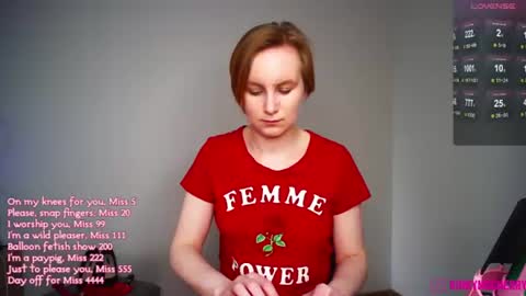 Cherry  Miss Cherry online show from June 13, 2026, 1:09 pm