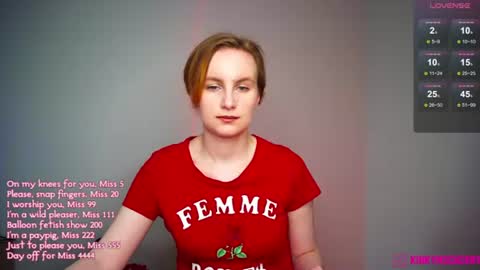 Cherry  Miss Cherry online show from June 16, 2026, 3:03 pm
