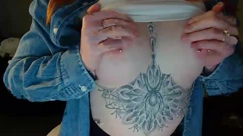 Snapshot of red_firesquirt chatting on January 13, 2025, 12:02 pm Red - online show from January 13, 2025, 12:02 pm