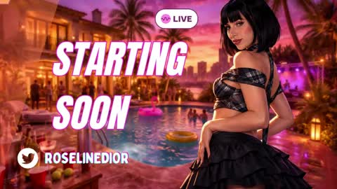 Lyla OF roselinedior online show from April 23, 2026, 11:42 am