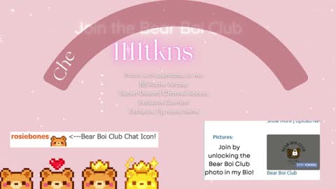 Rosie Bones online show from November 13, 2025, 9:03 pm