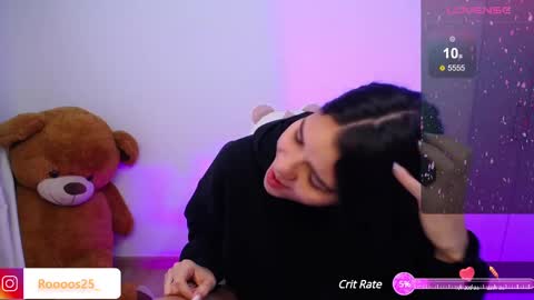 Snapshot of rossebunny25 chatting on February 25, 2025, 10:18 pm Rosse online show from February 25, 2025, 10:18 pm