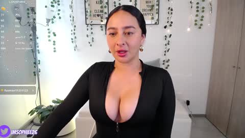 Snapshot of s0phie_26 chatting on January 21, 2025, 12:46 am Sofia Independent Model online show from January 21, 2025, 12:46 am