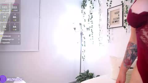 Snapshot of s0phie_26 chatting on March 1, 2025, 5:31 am Sofia Independent Model online show from March 1, 2025, 5:31 am