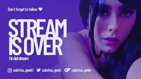 sabrina_geek online show from December 27, 2024, 6:46 am