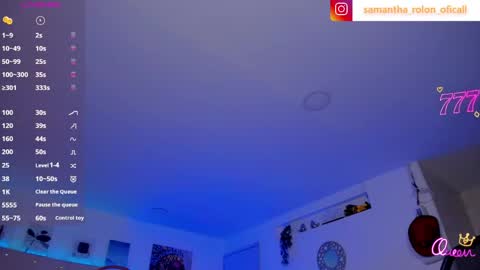 Snapshot of samantha_rolon chatting on May 13, 2026, 5:38 am Samatha online show from May 13, 2026, 5:38 am