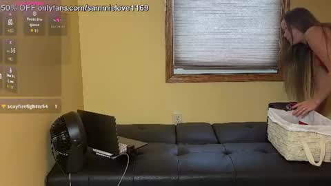 Sammielove1169 online show from August 7, 2026, 4:42 pm