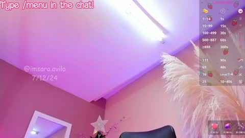 SaraAvila  online show from December 8, 2024, 11:24 am