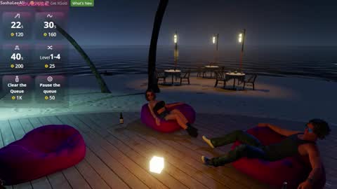 SashaLA online show from November 4, 2025, 8:35 am